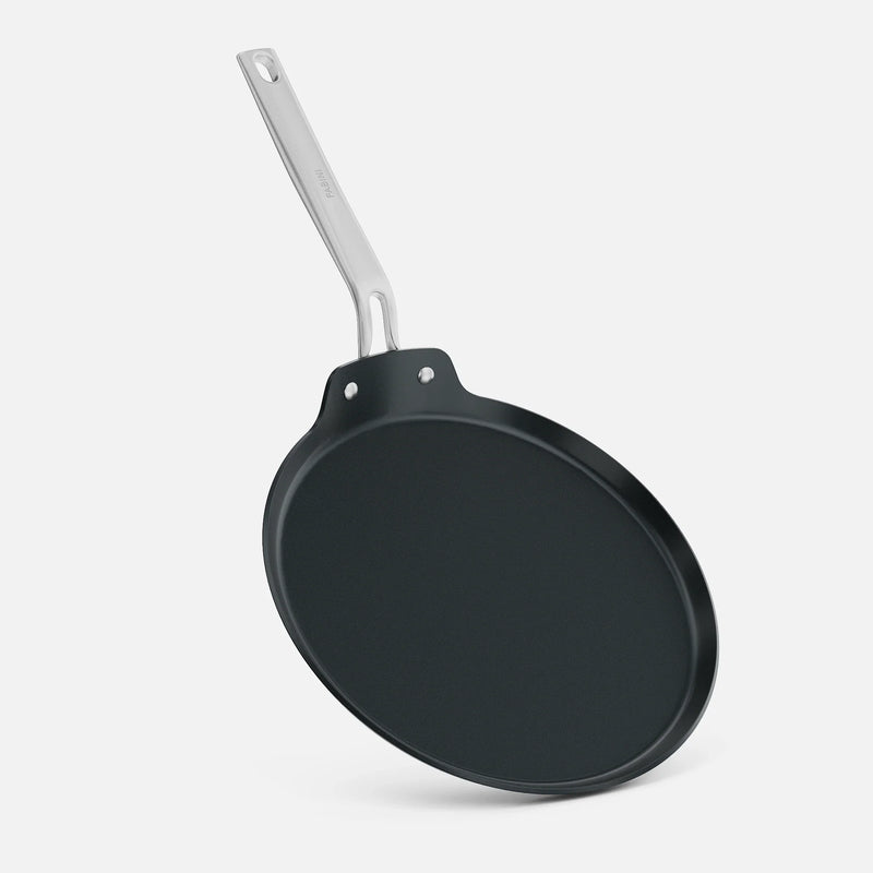 Patelnia do naleśników Meda 5.0 Pro, ø 28 cm - Patelnia z nieprzywierającą powłoką ceramiczną bez pokrywki, kolor czarny