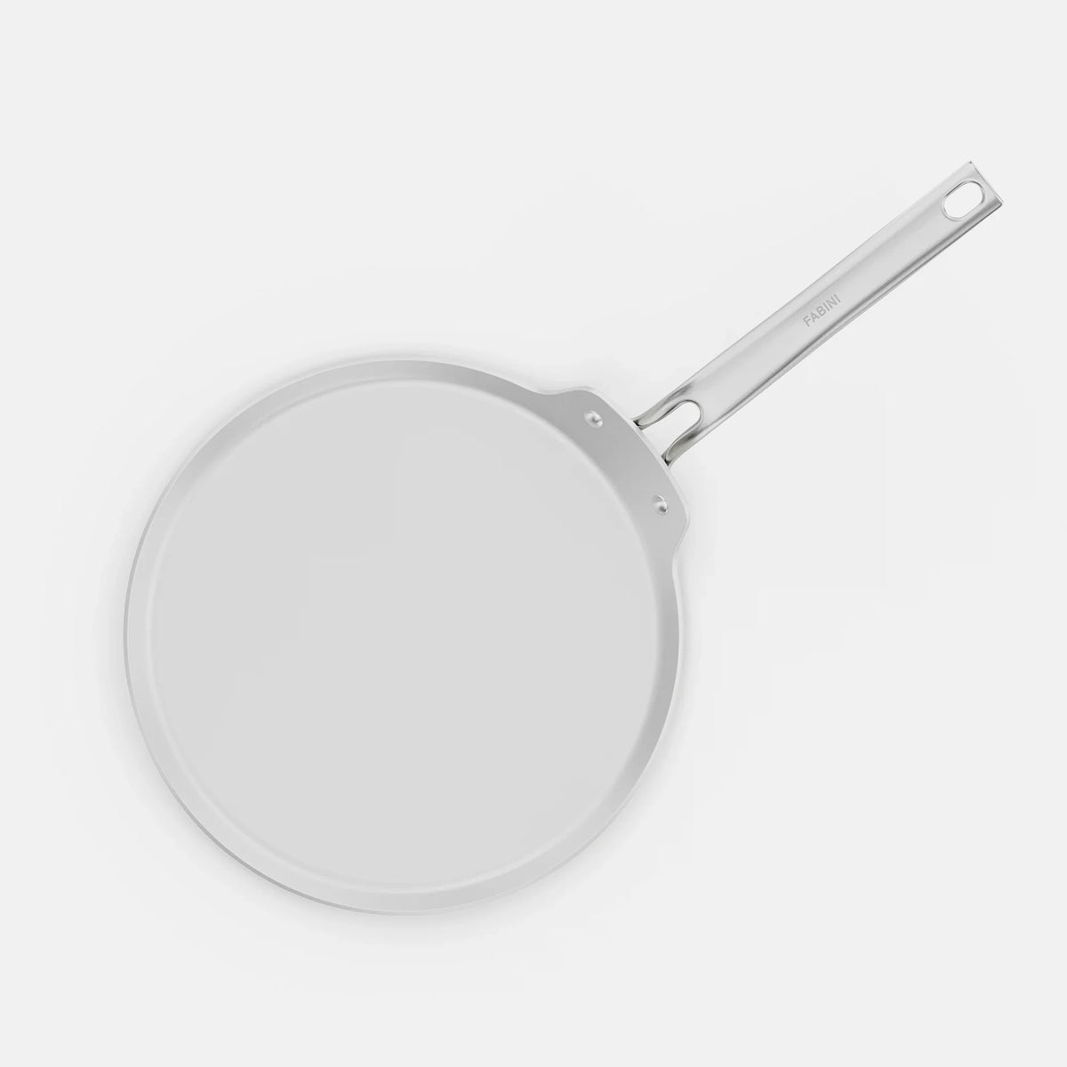 Patelnia do naleśników Meda 5.0 Pro, ø 28 cm - Patelnia z nieprzywierającą powłoką ceramiczną bez pokrywki, kolor jasnoszary