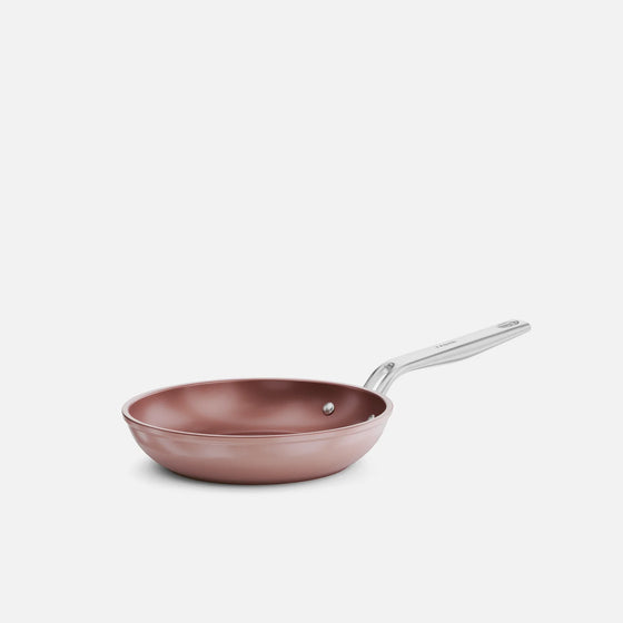 Patelnia Meda 5.0 Pro, ø 20 cm - Patelnia z nieprzywierającą powłoką ceramiczną bez pokrywki, kolor brzoskwiniowy