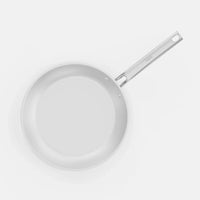 Zestaw patelni Meda 5.0 Pro, ø 24 cm + ø 28 cm, 2 części - Patelnie z nieprzywierającą powłoką ceramiczną, kolor jasnoszary