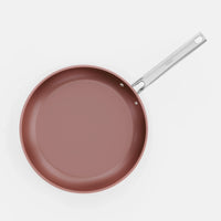 Patelnia Meda 5.0 Pro, ø 30 cm - Patelnia z nieprzywierającą powłoką ceramiczną bez pokrywki, kolor brzoskwiniowy