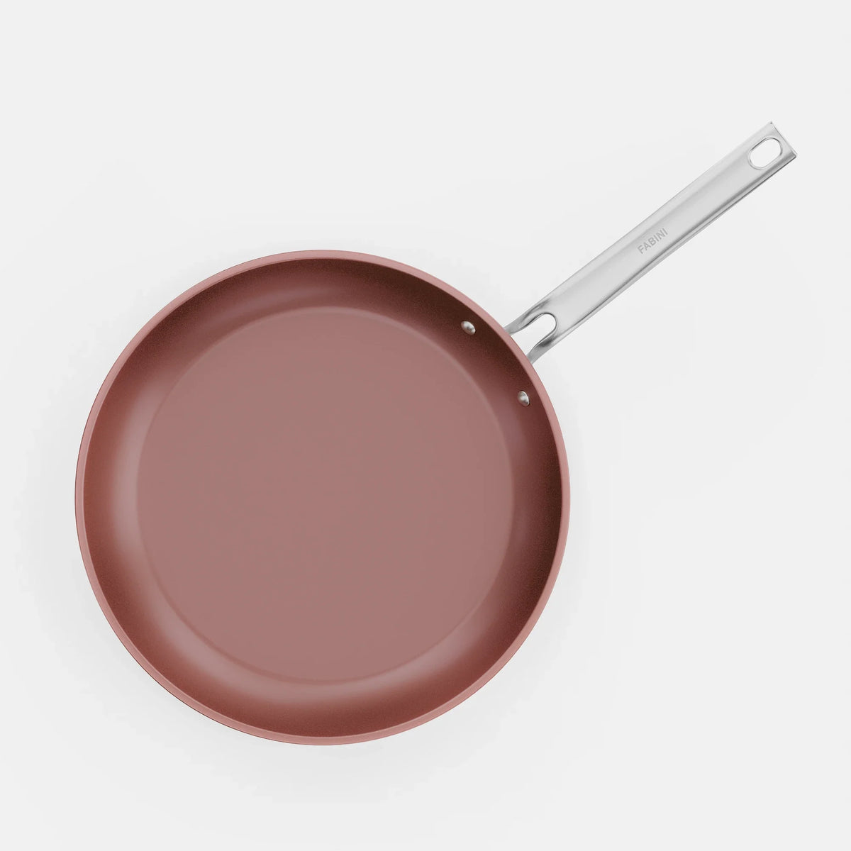 Patelnia Meda 5.0 Pro, ø 30 cm - Patelnia z nieprzywierającą powłoką ceramiczną bez pokrywki, kolor brzoskwiniowy