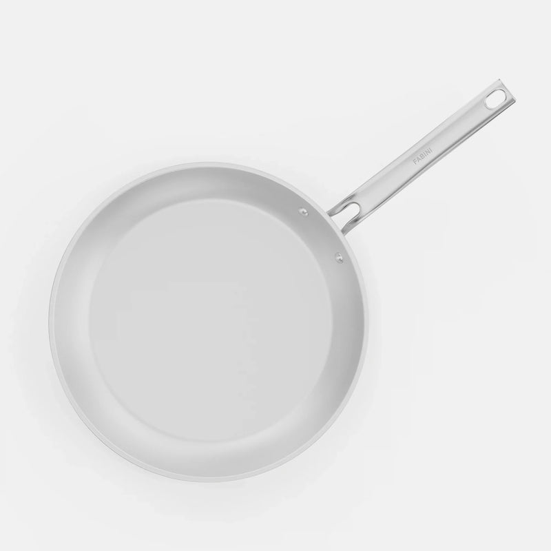 Patelnia Meda 5.0 Pro, ø 30 cm - Patelnia z nieprzywierającą powłoką ceramiczną bez pokrywki, kolor jasnoszary