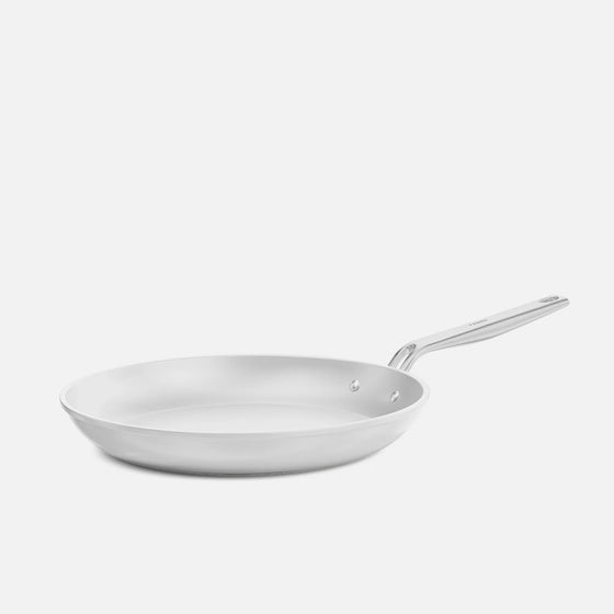 Patelnia Meda 5.0 Pro, ø 30 cm - Patelnia z nieprzywierającą powłoką ceramiczną bez pokrywki, kolor jasnoszary