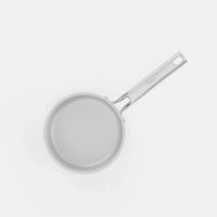 Rondel Meda 5.0 Pro, ø 16 cm (1,2 l) - Rondel z nieprzywierającą powłoką ceramiczną z pokrywką, kolor jasnoszary