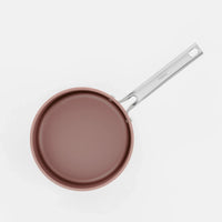 Rondel Meda 5.0 Pro, ø 20 cm (2,4 l) - Rondel z nieprzywierającą powłoką ceramiczną z pokrywką, kolor brzoskwiniowy
