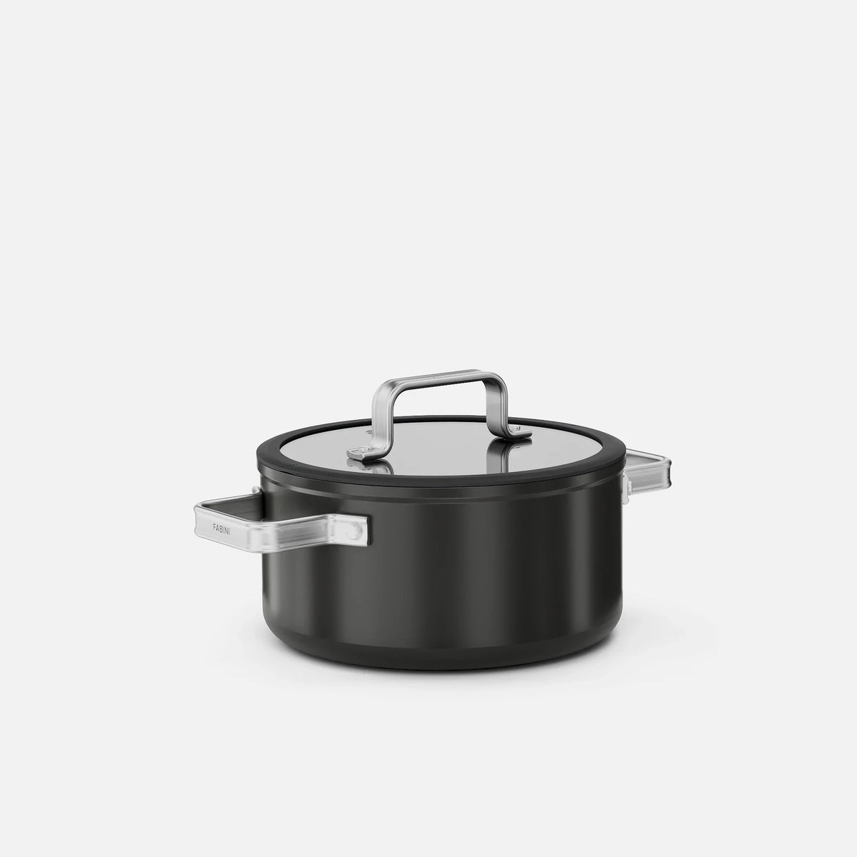 Garnek Meda 5.0 Standard, ø 20 cm (2,6 l) - Garnek z nieprzywierającą powłoką ceramiczną z pokrywką, kolor czarny