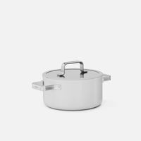 Garnek Meda 5.0 Standard, ø 20 cm (2,6 l) - Garnek z nieprzywierającą powłoką ceramiczną z pokrywką, kolor kremowy