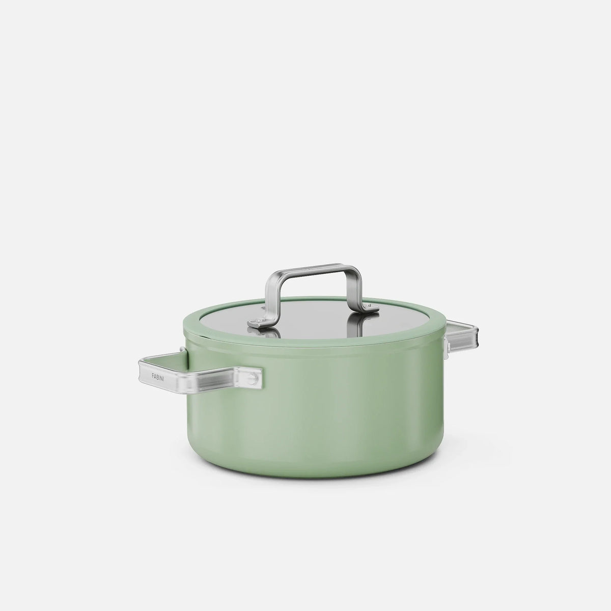 Garnek Meda 5.0 Standard, ø 20 cm (2,6 l) - Garnek z nieprzywierającą powłoką ceramiczną z pokrywką, kolor szałwiowy