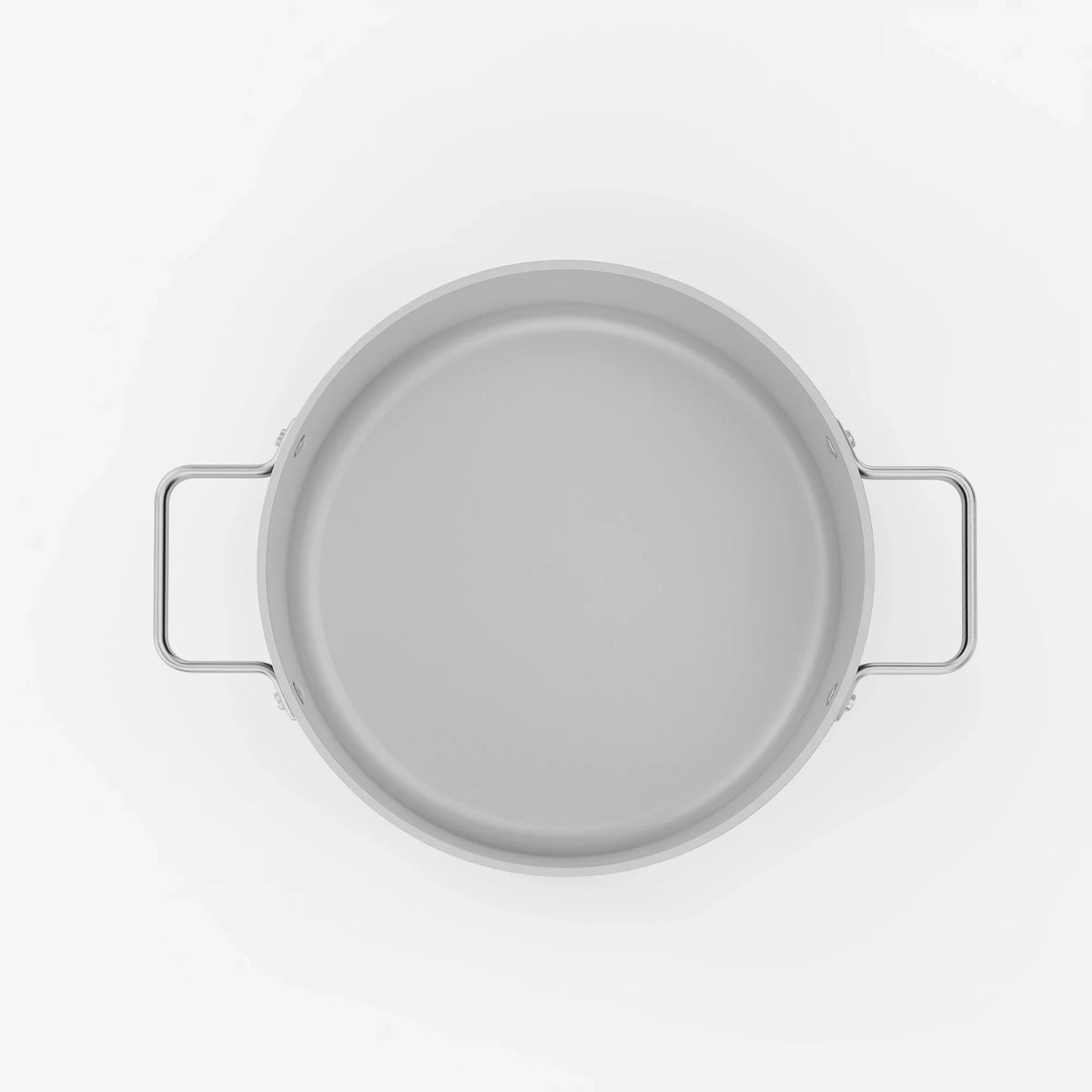 Garnek Meda 5.0 Standard, ø 24 cm (5,4 l) - Garnek z nieprzywierającą powłoką ceramiczną z pokrywką, kolor kremowy