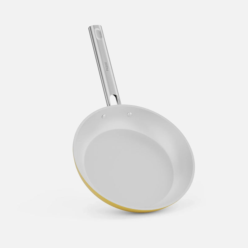 Patelnia Meda 5.0 Standard, ø 24 cm - Patelnia z nieprzywierającą powłoką ceramiczną bez pokrywki, kolor żółty