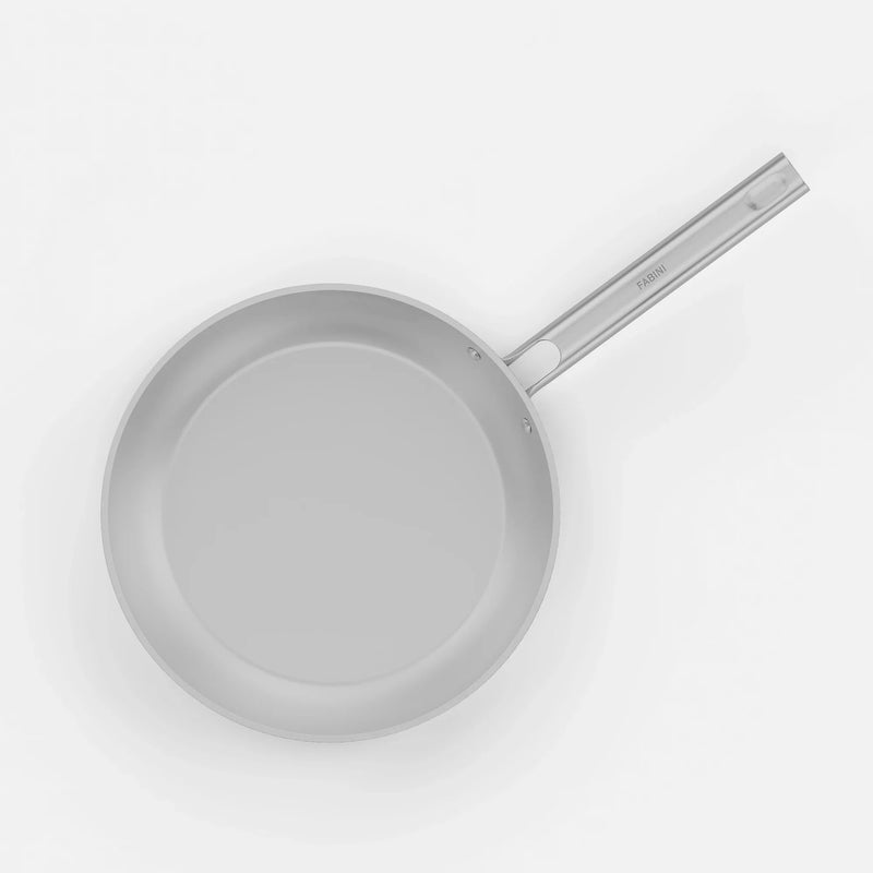 Patelnia Meda 5.0 Standard, ø 28 cm - Patelnia z nieprzywierającą powłoką ceramiczną bez pokrywki, kolor kremowy