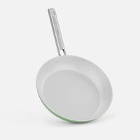 Patelnia Meda 5.0 Standard, ø 28 cm - Patelnia z nieprzywierającą powłoką ceramiczną bez pokrywki, kolor szałwiowy