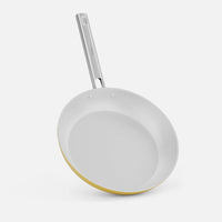 Patelnia Meda 5.0 Standard, ø 28 cm - Patelnia z nieprzywierającą powłoką ceramiczną bez pokrywki, kolor żółty