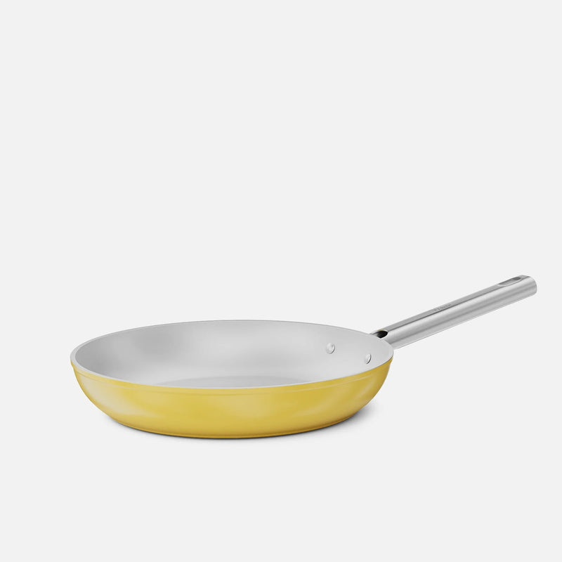 Patelnia Meda 5.0 Standard, ø 28 cm - Patelnia z nieprzywierającą powłoką ceramiczną bez pokrywki, kolor żółty