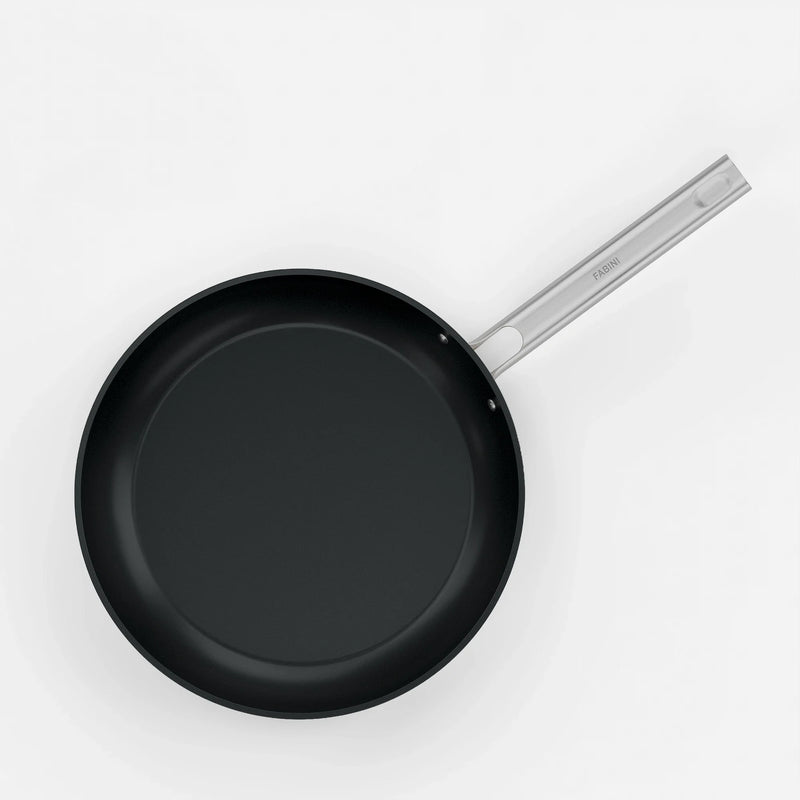 Patelnia Meda 5.0 Standard, ø 30 cm - Patelnia z nieprzywierającą powłoką ceramiczną bez pokrywki, kolor czarny
