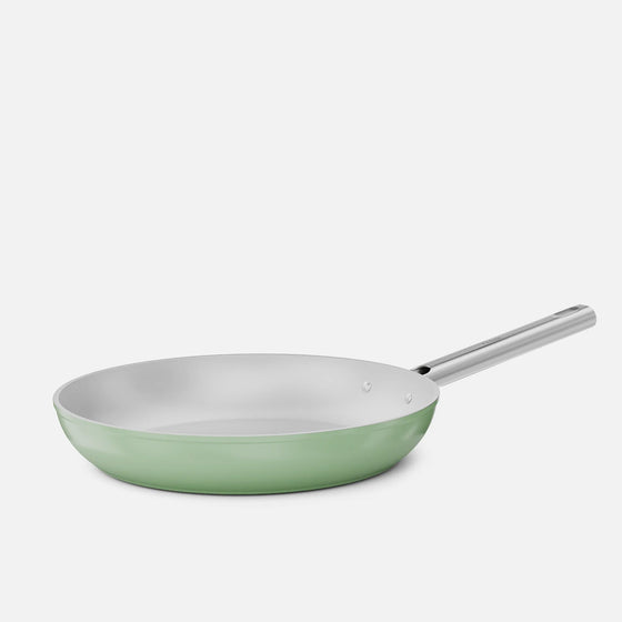 Patelnia Meda 5.0 Standard, ø 30 cm - Patelnia z nieprzywierającą powłoką ceramiczną bez pokrywki, kolor szałwiowy