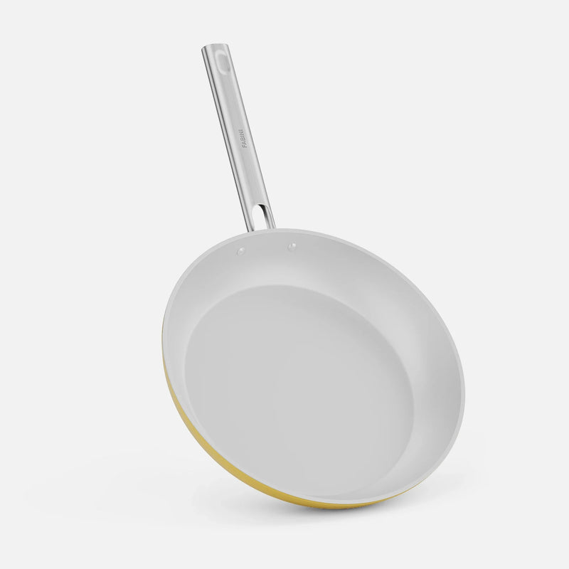 Patelnia Meda 5.0 Standard, ø 30 cm - Patelnia z nieprzywierającą powłoką ceramiczną bez pokrywki, kolor żółty