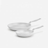 Zestaw patelni Meda 5.0 Pro, ø 20 cm + ø 26 cm, 2 części - Patelnie z nieprzywierającą powłoką ceramiczną, kolor jasnoszary