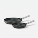 Zestaw patelni Meda 5.0 Standard, ø 20 cm + ø 26 cm, 2 części - Patelnie z nieprzywierającą powłoką ceramiczną, kolor czarny