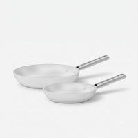 Zestaw patelni Meda 5.0 Standard, ø 20 cm + ø 26 cm, 2 części - Patelnie z nieprzywierającą powłoką ceramiczną, kolor kremowy